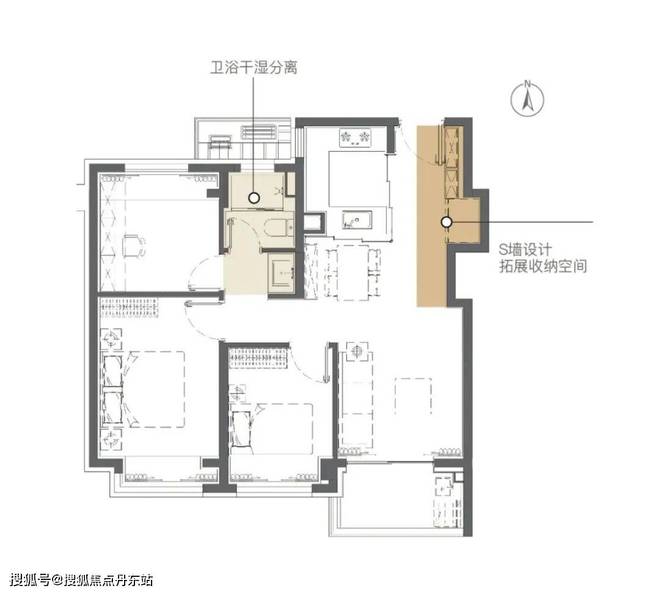 4年网站楼盘测评-招商时代乐章户型-配套爱游戏ayx网站『招商时代乐章』202(图16)